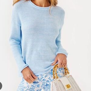 Lilly Pulitzer Soft Blue Sweater